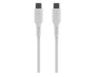 FIXED Kabel Liquid Silicone USB-C/USB-C 0,5m 60W biały - 1249120 - zdjęcie 1